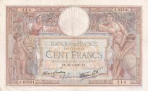 France 100 Francs - Luc Olivier Merson - 26-01-1939 - Série A.63531