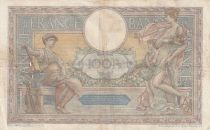 France 100 francs - Luc Olivier Merson - Grands Cartouches - 24-09-1926 - Série N.15521