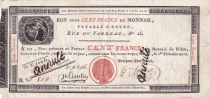 France 100 Francs - Rouen mint exchange office - 1803