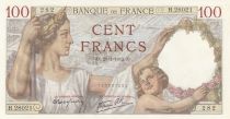 France 100 Francs - Sully - 12-02-1942 - Serial H.28021