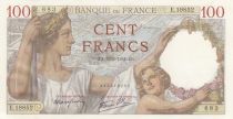 France 100 Francs - Sully - 13-03-1941 - Serial E.19852