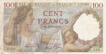 France 100 francs - Sully - 30-04-1941 - Serial L.21480