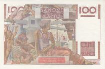 France 100 Francs - Young Farmer - 07-02-1952 - Serial J.424