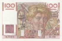 France 100 Francs - Young Farmer - 19-12-1946 - Serial D.170