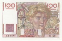 France 100 Francs - Young Farmer - 19-12-1946 - Serial H.170