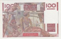 France 100 Francs - Young farmer - 27-01-1949 - Serial X.288