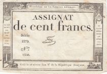 France 100 Francs 18 Nivose An III - 7.1.1795 - Sign. Fere - Série 2379