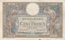 France 100 Francs 21-11-1908 Serial M.543 - F