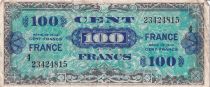 France 100 Francs Allied Military Currency - 1945 - Serial 4