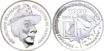 France 100 Francs Argent Maréchal De Lattre de Tassigny - 1994 - Frappe BE - sans boite ni certificat