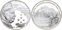 France 100 Francs Argent Maréchal Juin - 1994 - Frappe BE - sans boite ni certificat