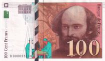 France 100 Francs Cezanne - 1997 - Serial B.000055140