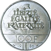 France 100 Francs Commémo. Liberté FRANCE 1986 (SUP)