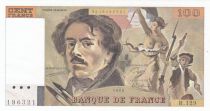 France 100 Francs Delacroix - 1988 Serial R.129