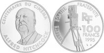 France 100 Francs Hitchcock - 100 years of Cinema - 1995 Proof