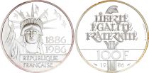 France 100 Francs Liberty - 1986 Silver - Proof coin