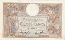 France 100 Francs Luc Olivier Merson - 04-01-1934-  Serial H.42494