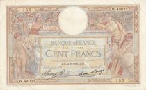 France 100 Francs Luc Olivier Merson - 04-07-1935 -  Serial W.49032