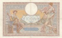 France 100 Francs Luc Olivier Merson - 06-06-1935 -  Serial A.48582