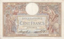 France 100 Francs Luc Olivier Merson - 08-11-1934 -  Serial X.46234