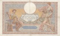 France 100 Francs Luc Olivier Merson - 08-11-1934 -  Serial X.46234