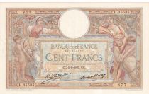 France 100 Francs Luc Olivier Merson - 09-06-1932 -  Serial H.35535