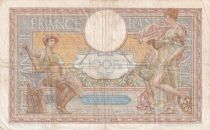 France 100 Francs Luc Olivier Merson - 09-09-1937 -  Serial A.55557