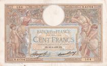 France 100 Francs Luc Olivier Merson - 24-08-1933 -  Serial R.41704