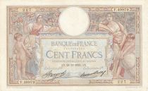 France 100 Francs Luc Olivier Merson - 28-11-1935 -  Serial F.49979