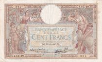 France 100 Francs Luc Olivier Merson - 30-12-1937 - Serial Z.56740