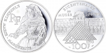 France 100 Francs Marie Marguerite - 1993 - Silver - With box and certificate - Proof