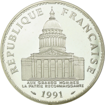 France 100 Francs Pantheon - 1991 - Proof