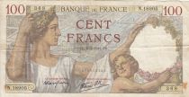 France 100 Francs Sully - 06-02-1941 - Serial N.18905