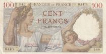 France 100 francs Sully - 21-09-1939 - Serial R.1474