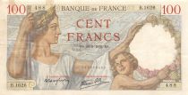 France 100 Francs Sully - 28-09-1939 Serial B.1626 - VF