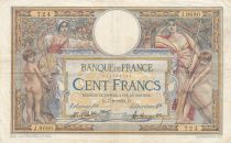 France 100 Francs Women and childs - 07-09-1923  Serial J.9680