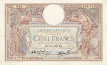 France 100 Francs Women and childs - 13-01-1938 - Serial S.57178