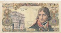 France 100 NF - Bonaparte - 05-03-1959 - Serial V.2