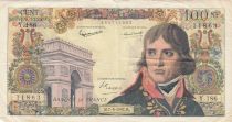 France 100 NF - Bonaparte - 07-06-1962 - Serial Y.186