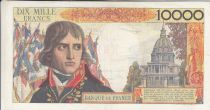 France 100 NF on 10000 Francs - Bonaparte - 30-10-1958 - Serial J.145