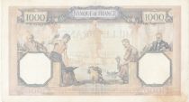 France 1000 Francs - Ceres and Mercury - 18-07-1940 - Serial P.10352