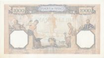 France 1000 Francs - Ceres and Mercury - 21-09-1939 - Serial J.7935