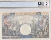 France 1000 Francs - Commerce and Industry - 06-07-1944 Serial D.3620