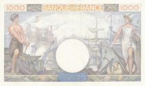 France 1000 Francs - Commerce and Industry - 28-11-1940 - Serial E.655