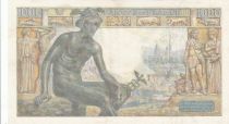 France 1000 Francs - Demeter - 20-06-1942 - Serial C.788