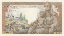 France 1000 Francs - Demeter - 29-04-1943 - Serial E.5060