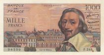 France 1000 Francs - Richelieu -  01-03-1956 - Serial F.243