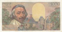 France 1000 Francs - Richelieu -  02-06-1955 - Serial G.154