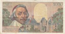 France 1000 Francs - Richelieu - 07-03-1957 - Serial R.322