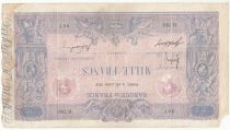 France 1000 Francs Blue on lilac - 19-07-1912 - Serial H.782